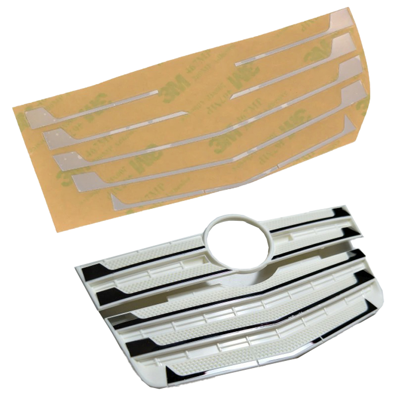 Metal Photo Panel - Simulation Metal Silver Air Intake Sticker