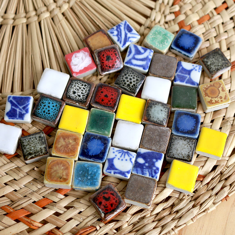 100g 200gDIY Ceramic Mosaic Fr - Ceramic Tile Blank avaliação e preço