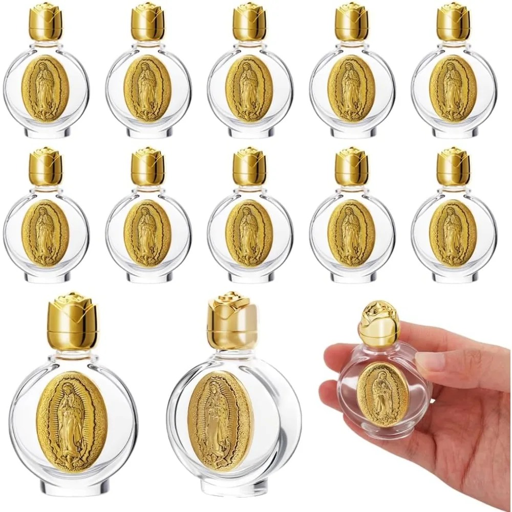 12/2Pcs Holy Water Bottles 0.5 - Water Bottle Blank avaliação e preço