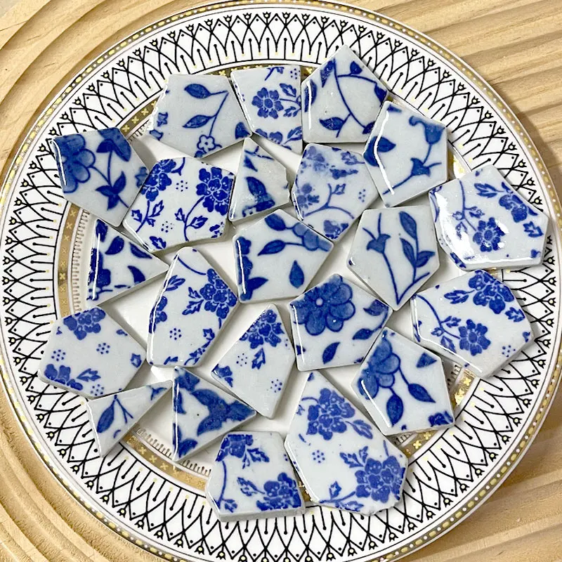 100g Oval Ceramic Mosaic Tiles - Ceramic Tile Blank avaliação e preço