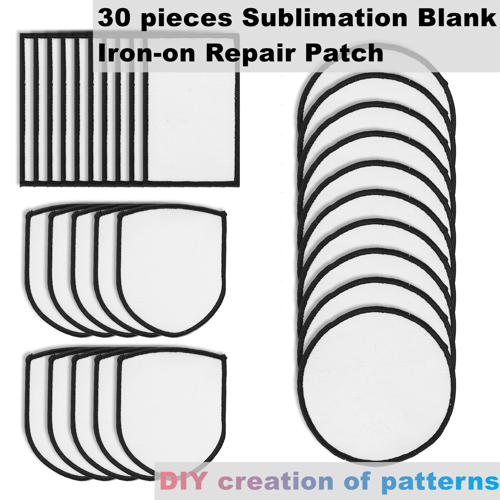 30Pcs/Lot Sublimation Blank Ir - Hat Sublimation Blank avaliação e preço