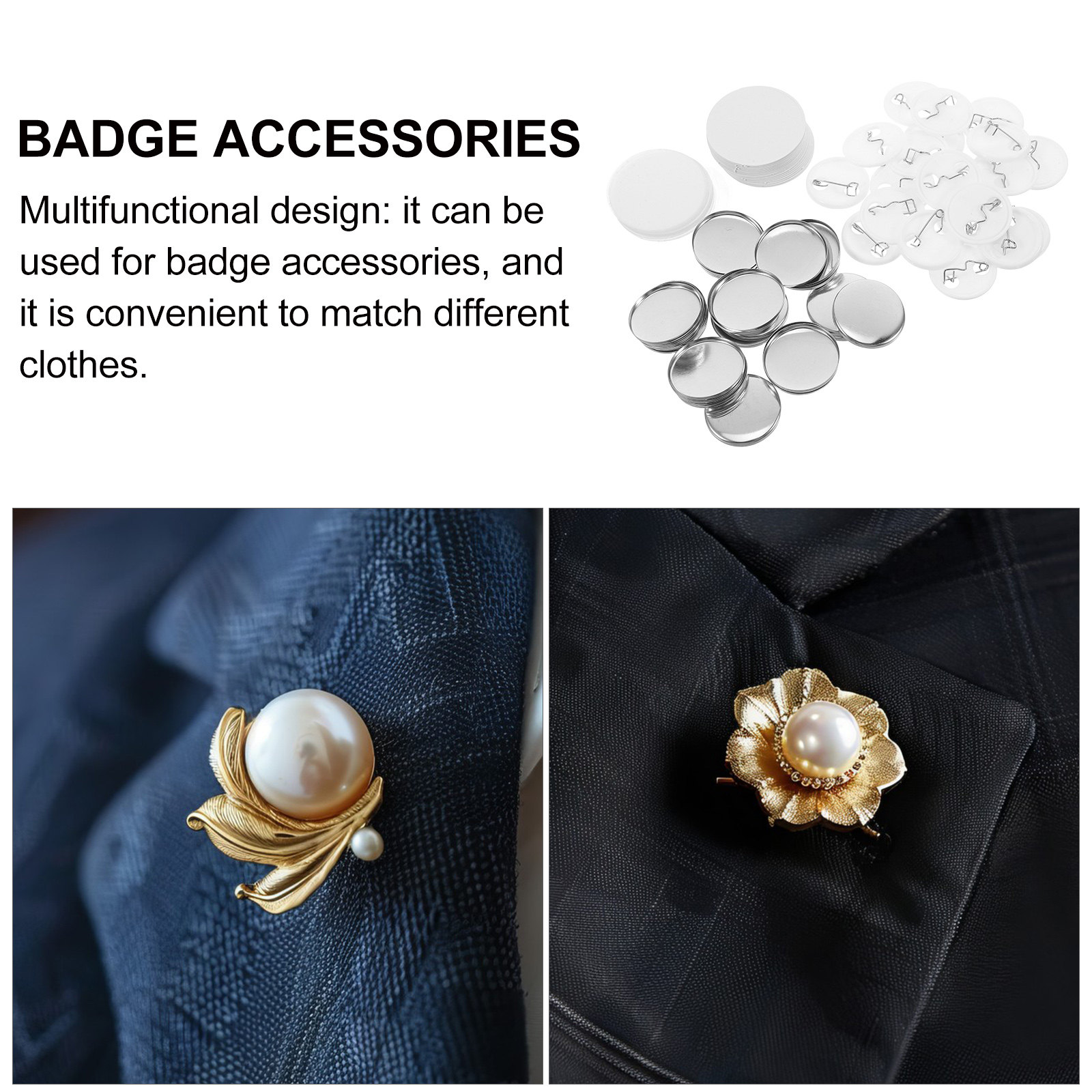 1Set Tinplate Badge Supplies R - Button Badge Blank avaliação e preço