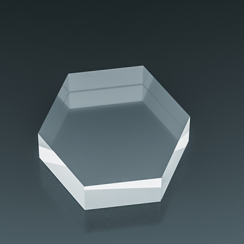 Clear Polished Hexagonal Acryl - Photo Acrylic Block avaliação e preço