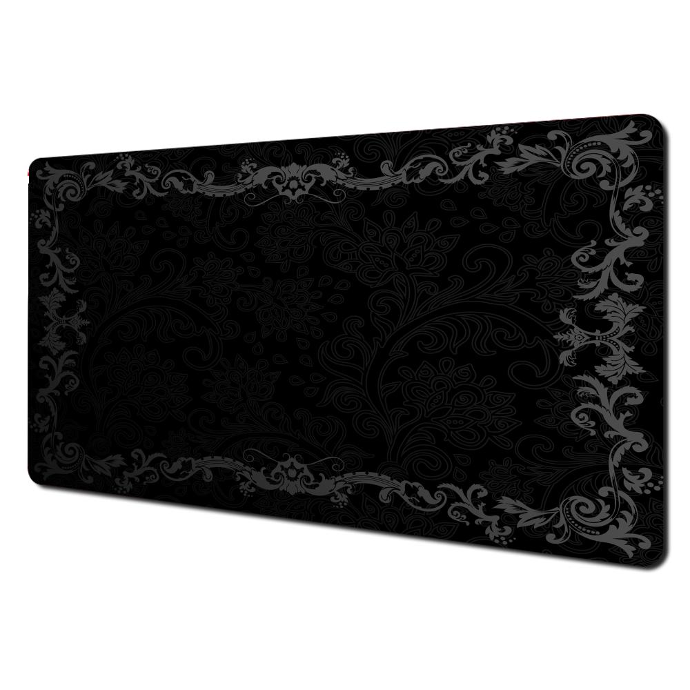Black Flower Lace Mouse Pad La - Mouse Pad Blank Sublimation avaliação e preço