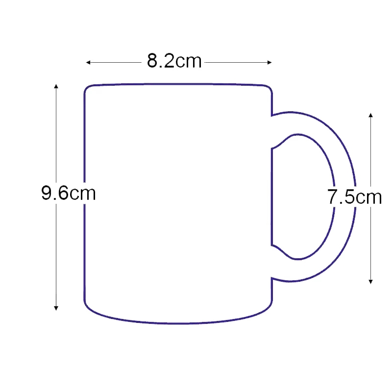 Funny Middle Finger Discolorat - Sublimation Mug White avaliação e preço