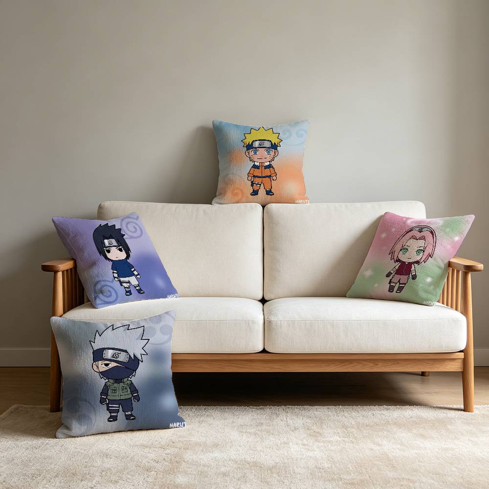 Uzumaki Naruto Fashion Decor T - Pillow Cover Sublimation avaliação e preço