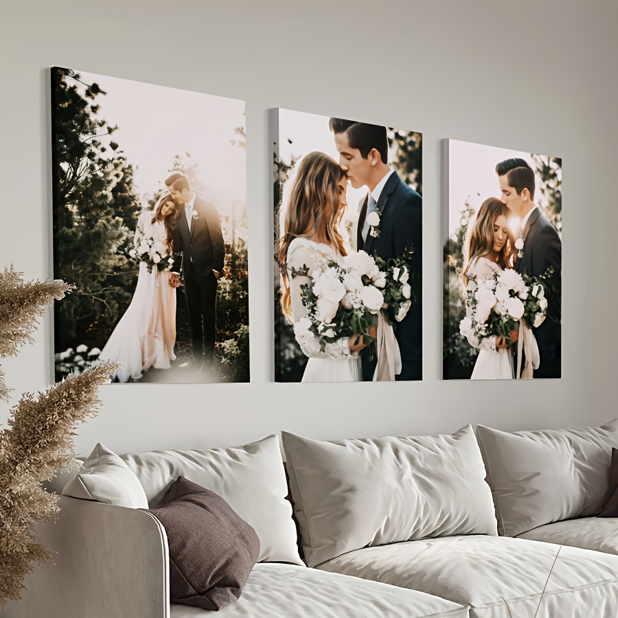 2D Flat, 3pcs 3pcs Personalize - Canvas Wrap Ready avaliação e preço