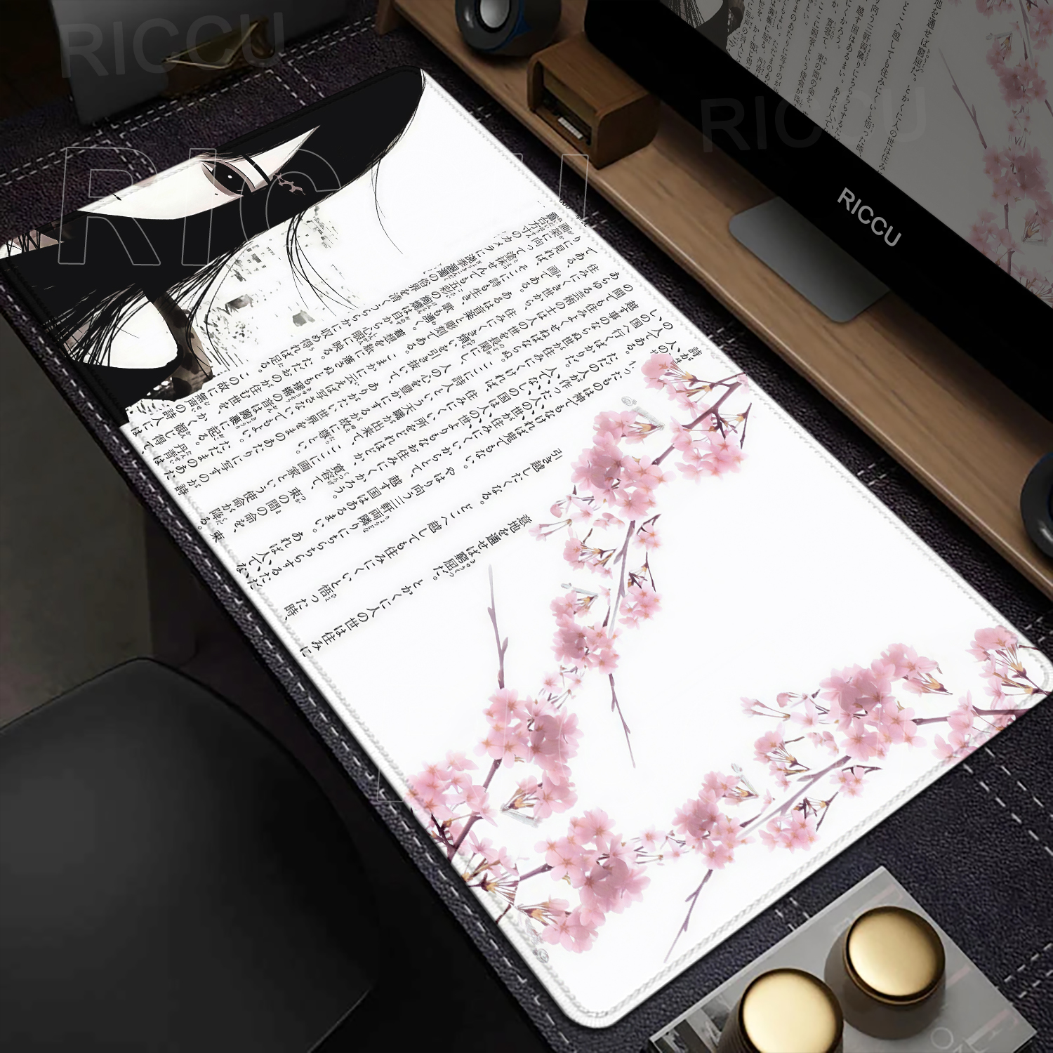 Anime Aesthetics Mousepad Blac - Mouse Pad Blank Sublimation avaliação e preço