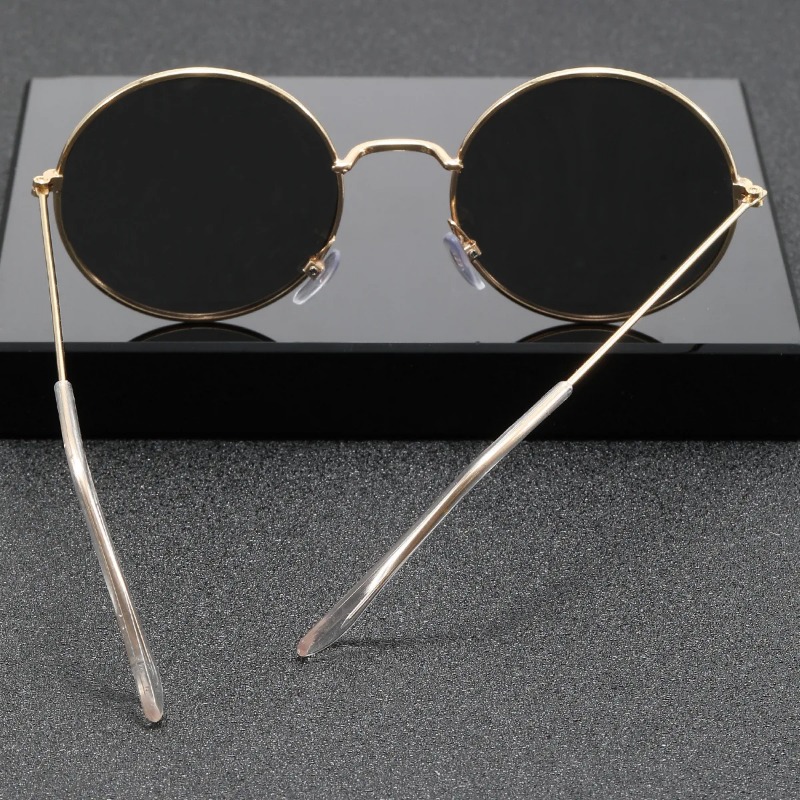 Retro New Punk Style Sunglasse - Metal Photo Panel avaliação e preço