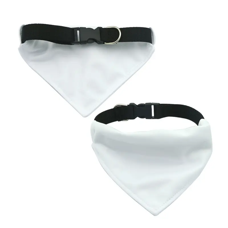 Sublimation White Blank Dog Pe - Bandana Blank White avaliação e preço