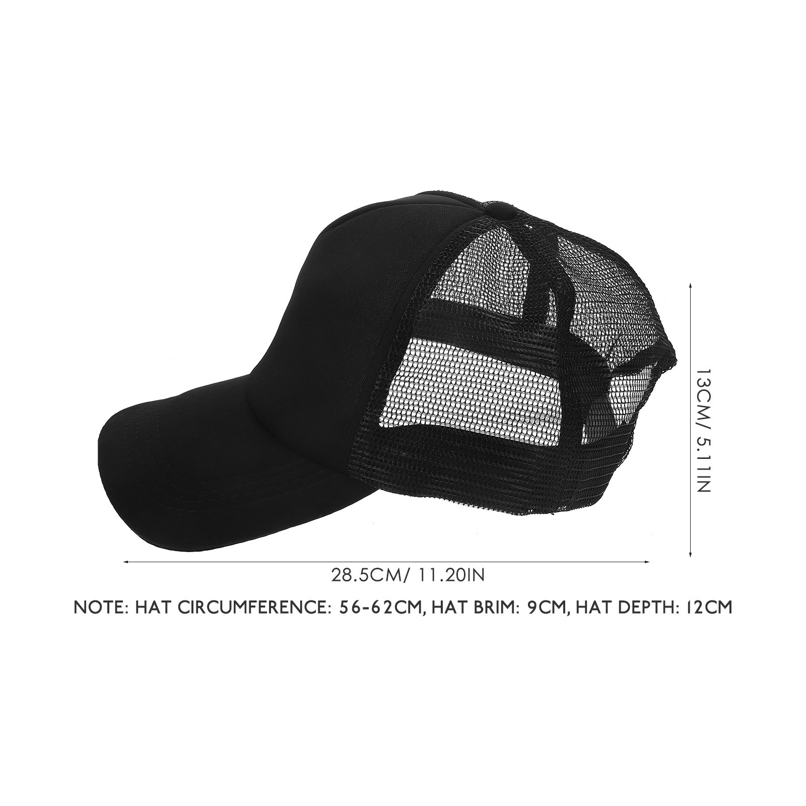 10Pcs Blank Mesh Baseball Caps - Hat Sublimation Blank avaliação e preço