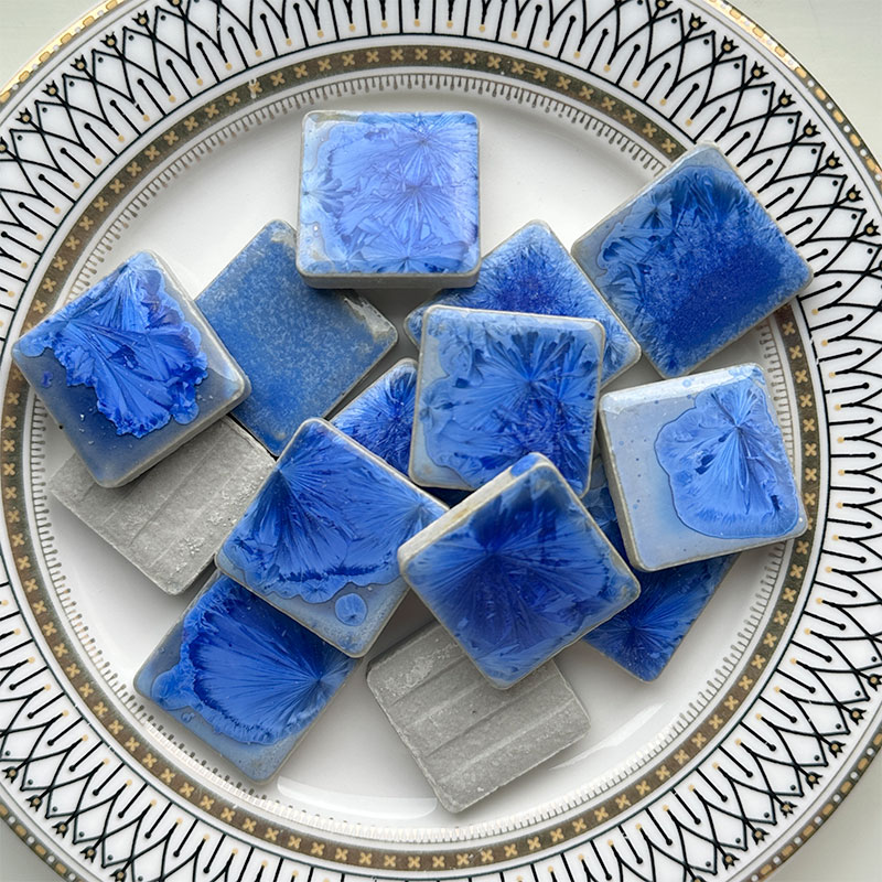100g DIY Ceramic Mosaic Tiles  - Ceramic Tile Blank avaliação e preço
