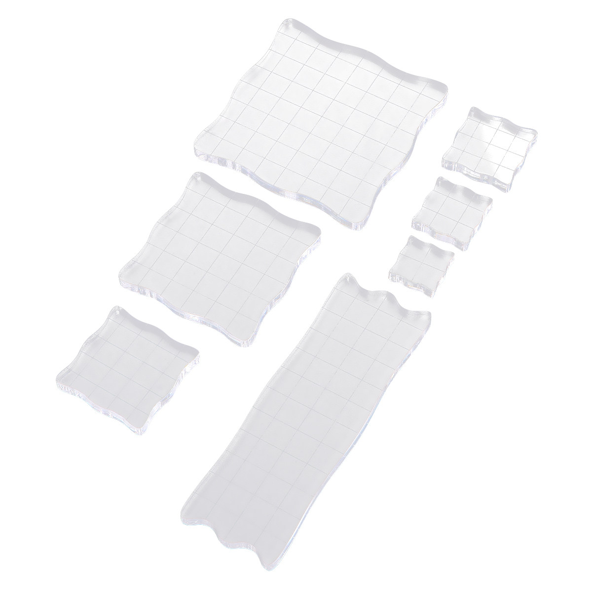 7Pcs Silicone Seal Supplies Ac - Photo Acrylic Block avaliação e preço