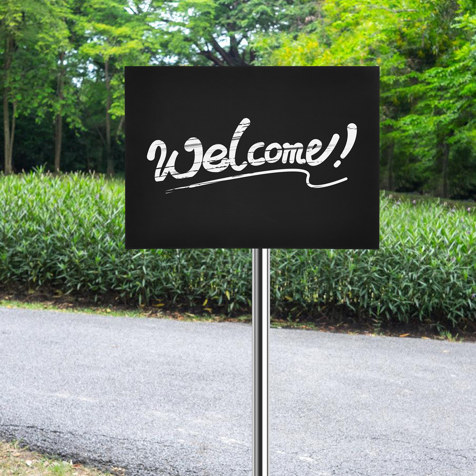 2Pcs Blank Yard Signs for Gard - Yard Sign Blank avaliação e preço
