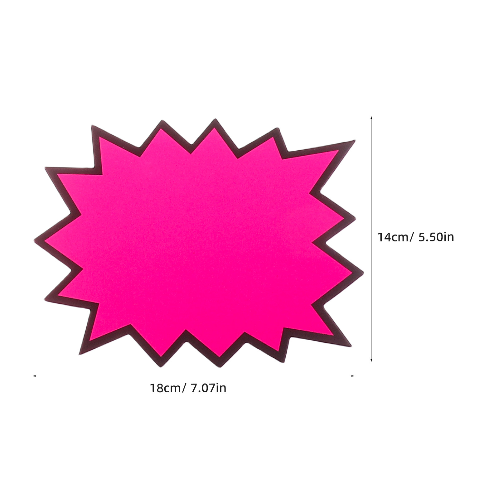 80Pcs Eye Catching Fluorescent - Yard Sign Blank avaliação e preço