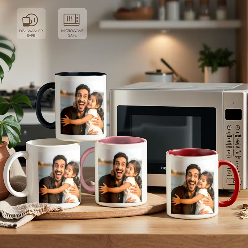 Custom Ceramic Mug Color Insid - Sublimation Mug White avaliação e preço