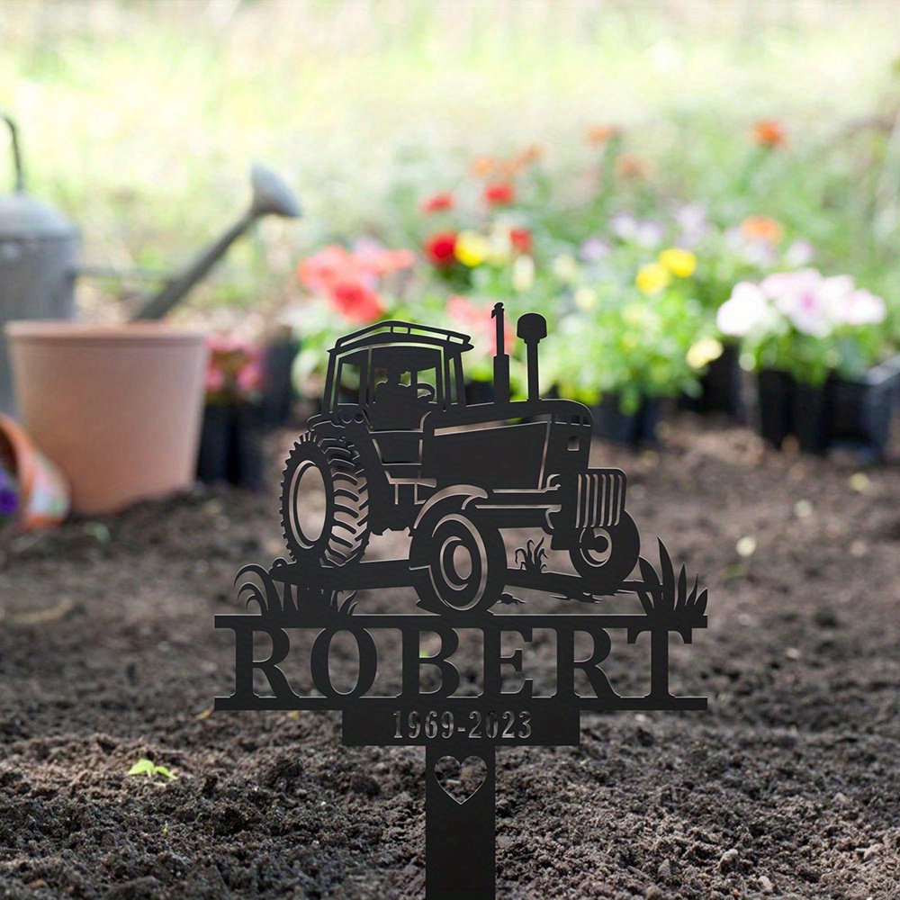 Custom Farmer Memorial Metal S - Yard Sign Blank avaliação e preço
