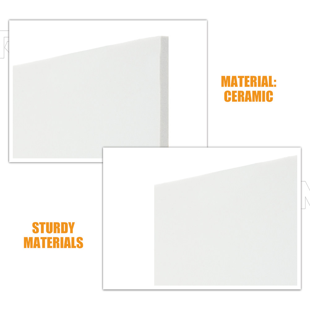 DIY Ceramic White Ceramic Tile - Ceramic Tile Blank avaliação e preço
